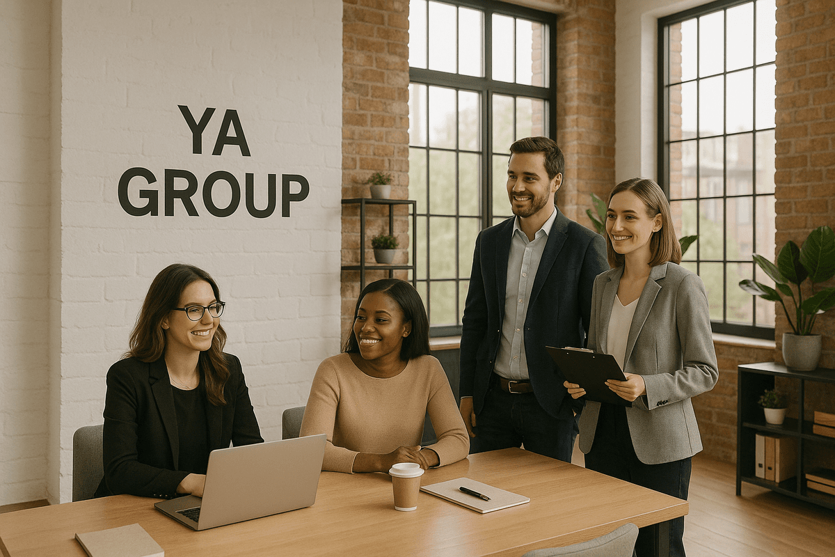 YA Group team photo